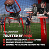 Image of Powernet Football Receiver Passing Net 4x8 FT 1127-2