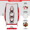 Image of Powernet Football Receiver Passing Net 4x8 FT 1127-2
