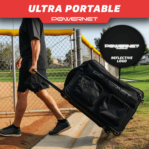 Powernet Wheeled Coach Bucket Bag B008
