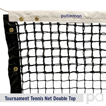 Putterman Tournament Tennis Net – Double Top PRO1302