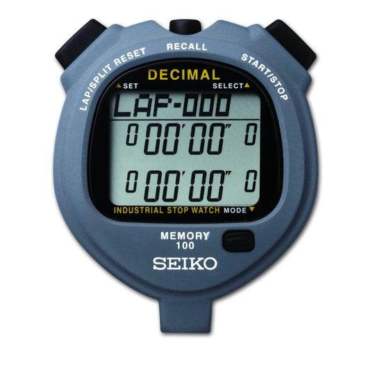 Seiko S063 - Solar-Powered Decimal Stopwatch