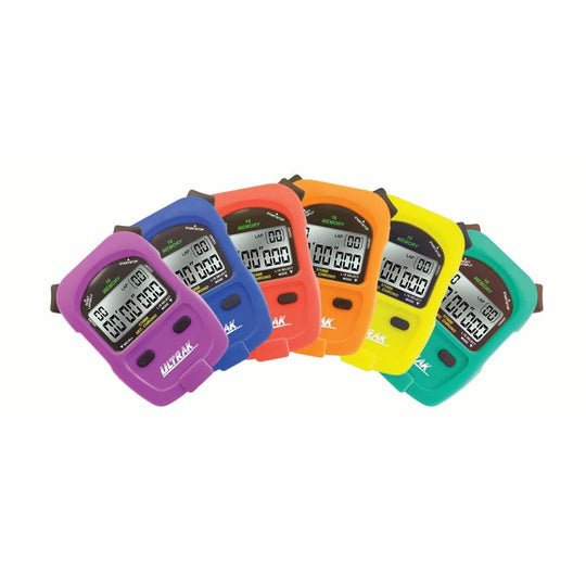 ULTRAK 460 Set - Rainbow Set Of Six Stopwatches