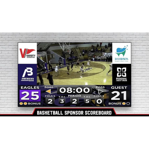 Varsity Scoreboards Indoor LED Video Display Boards