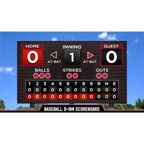 Varsity Scoreboards Outdoor LED Video Display Boards (12'x6')