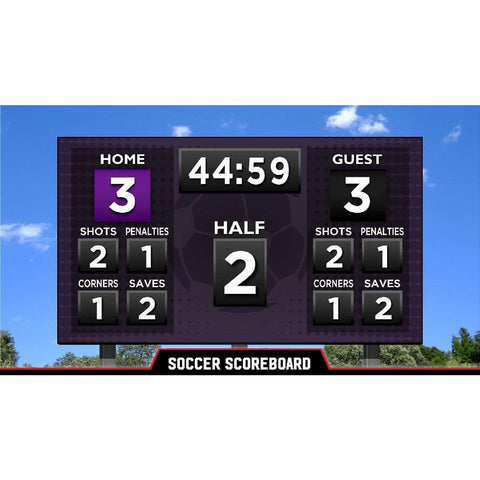 Varsity Scoreboards Outdoor LED Video Display Boards (12'x6')