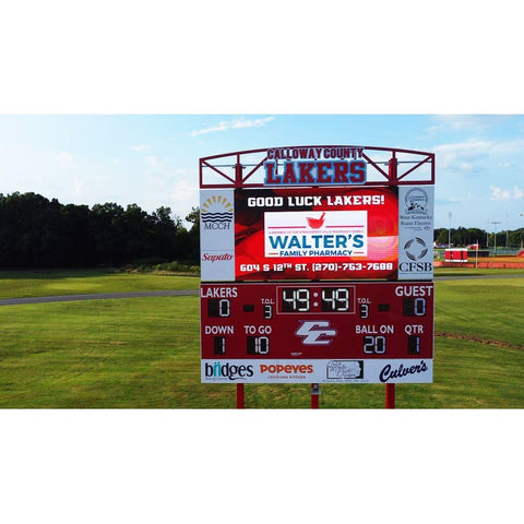 Varsity Scoreboards Outdoor LED Video Display Boards (12'x6')