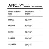 Image of Vicis ARC_V1 Varsity Football Shoulder Pads – All Purpose