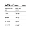 Image of Vicis ARC_V1 Varsity Football Shoulder Pads – Trench