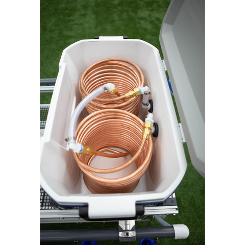 Wheelin Water WTH50 Team Manager (50 GALLON) Water Hydration Cart