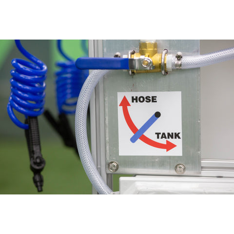 Wheelin Water WTH50 Team Manager (50 GALLON) Water Hydration Cart