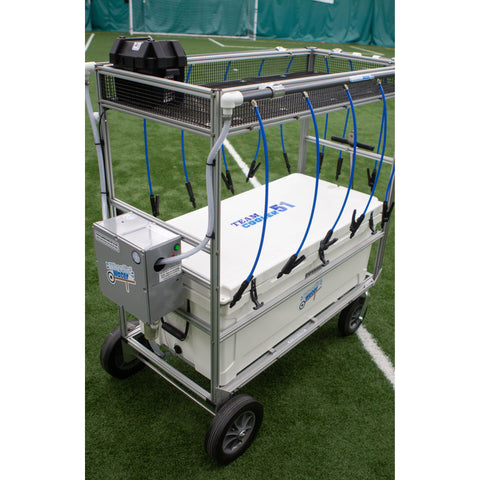 Wheelin Water WTM51 Team Cooler 51  (51 GALLON COOLER) Water Hydration Cart