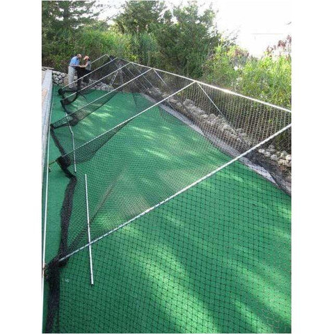 BATCO #15 Trapezoid Batting Cage Net w/ Frame Corner Kit