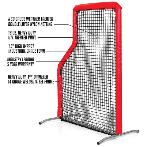 Better Baseball 7x5 JR Bullet L-Screen BULLETJRBB