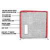 Image of Better Baseball 7X7 Bullet Hole Fastpitch Softball Screen BULLETFP