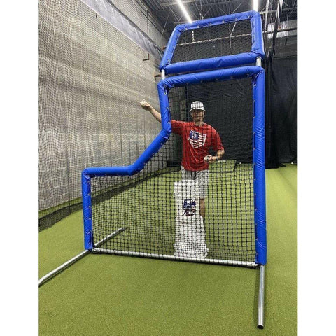 Better Baseball 7X7 Bullet L-Screen Baseball w/ Overhead Protector BULLETLOP