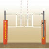 Image of Bison 3 1/2" Match Point Aluminum Complete Volleyball System VB6000