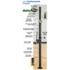 Image of Bison 3" CarbonLite Composite Complete Volleyball System VB7222