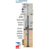Image of Bison 3" Centerline Aluminum EZ Volleyball System w/o Sockets VB1100NS