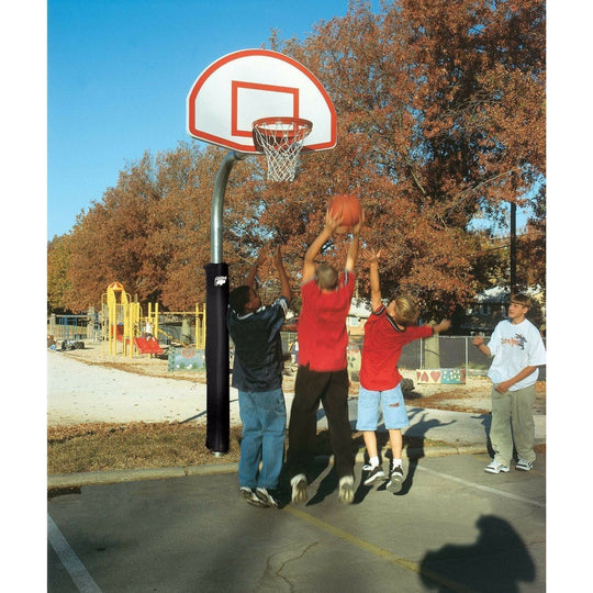 Bison 4-1/2″ Heavy Duty 35-1/2” x 54″ Aluminum Fan Basketball Hoop PR52