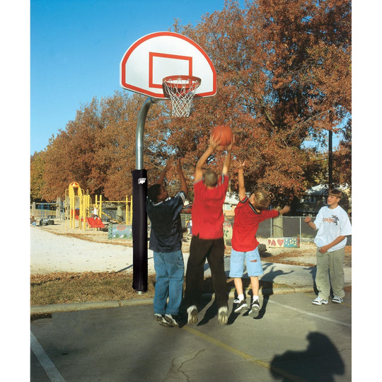 Bison 4-1/2″ Heavy Duty 35-1/2” x 54″ Aluminum Fan Basketball Hoop PR52XL