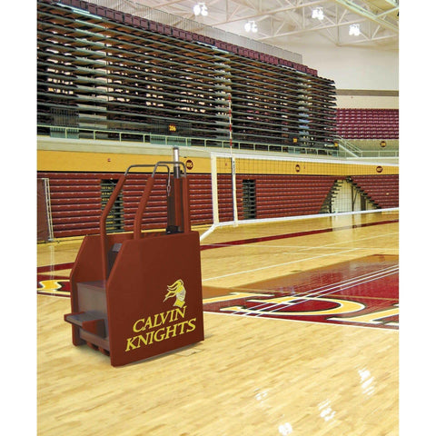Bison Arena II Freestanding Portable Complete Volleyball System VB8100