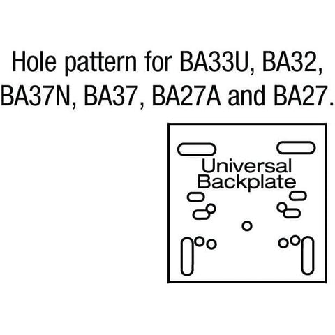 Bison Standard Front Mount Competition Basketball Rim BA27