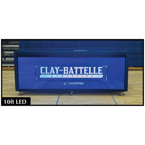 Boostr Displays 10ft Crystal LED Series Scoring Table