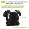 Image of Champion 15" Umpire Outside Plastic Shield Chest Protector P210