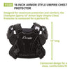 Image of Champion 16" Armor Style Umpire Chest Protector P230