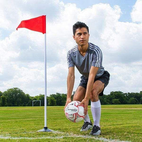 Champion Premium Indoor/Outdoor Soccer Corner Flag Set SCF60