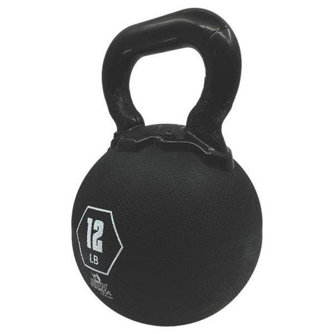 Champion Sports 12 LB Rhino Rubber Kettle Bell RKB12