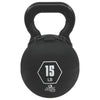Image of Champion Sports 15 LB Rhino Rubber Kettle Bell RKB15