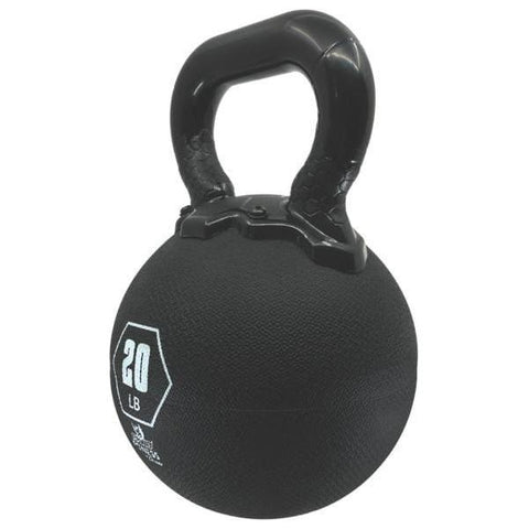 Champion Sports 20 LB Rhino Rubber Kettle Bell RKB20