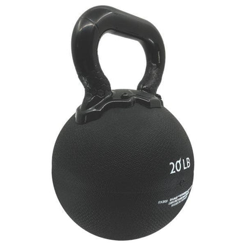 Champion Sports 20 LB Rhino Rubber Kettle Bell RKB20