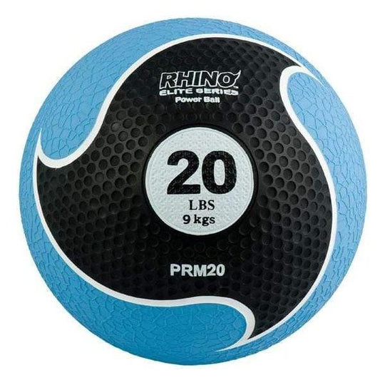Champion Sports 20 LB Rhino Skin Elite Rubber Medicine Ball PRM20
