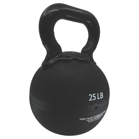 Champion Sports 25 LB Rhino Rubber Kettle Bell RKB25