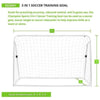 Image of Champion Sports 3-in-1 Soccer Training Goal SG3IN1