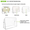Image of Champion Sports 3-in-1 Soccer Training Goal SG3IN1