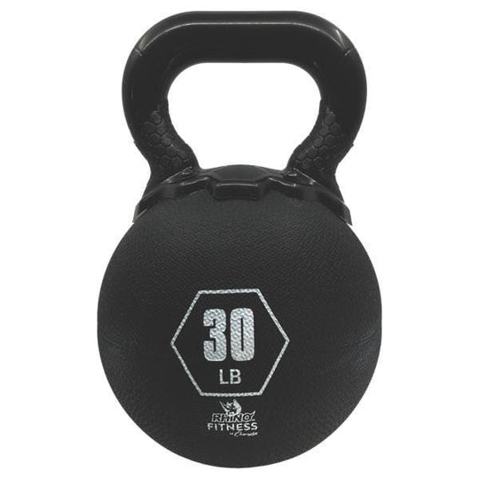 Champion Sports 30 LB Rhino Rubber Kettle Bell RKB30