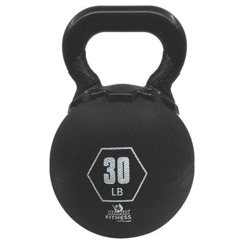 Champion Sports 30 LB Rhino Rubber Kettle Bell RKB30