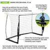 Image of Champion Sports 4' x 6' Rhino Flex Portable Soccer Goal RSG46