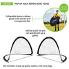 Image of Champion Sports 72" x 40" Pop-Up Half Moon Soccer Goal SG7240