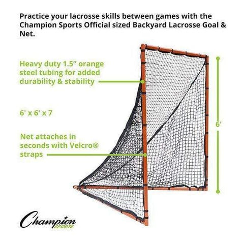 Champion Sports Backyard Lacrosse Goal & Net LNGL
