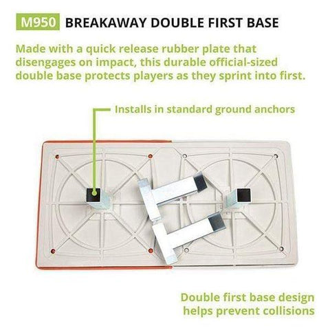 Champion Sports Breakaway Double First Base M950