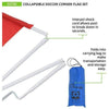 Image of Champion Sports Collapsible Soccer Corner Flag Set SCF50