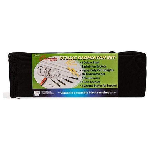 Champion Sports Deluxe Badminton Set DBSET