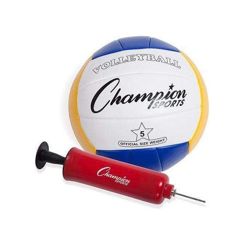 Champion Sports Deluxe Volleyball/Badminton Tournament Set CG202