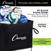Image of Champion Sports Folding Volleyball Cart VBCART