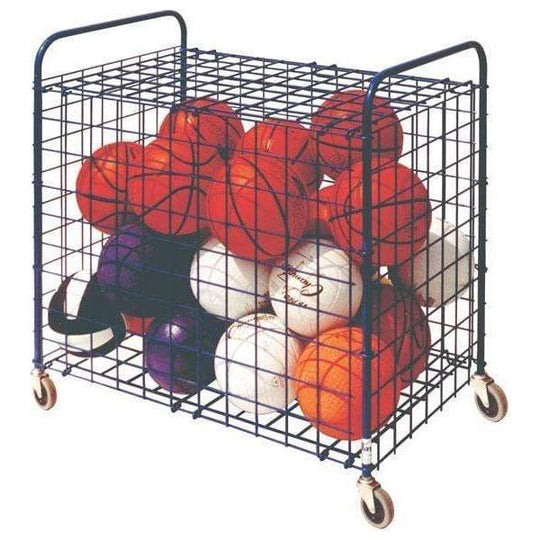 Champion Sports Full Size Lockable Ball Storage Locker Cage LFX