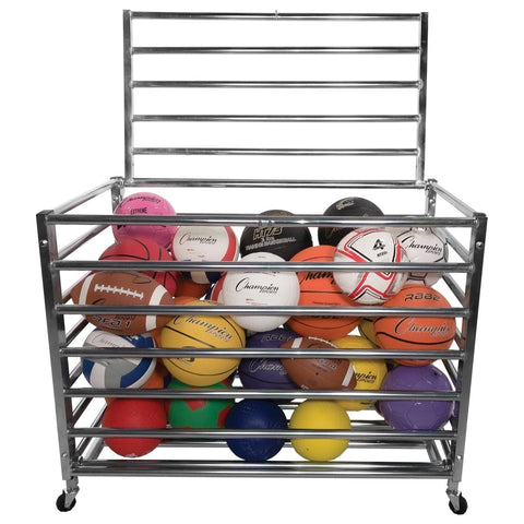 Champion Sports Heavy Duty Lockable Ball Storage Locker Cage LBCXX